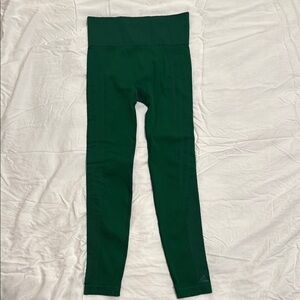 Adidas Ivy Park Women’s Warp Knit Green Leggings